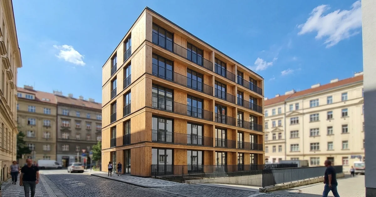 Vícepodlažní dřevostavba — budova z masivního dřeva do výšky 18 metrů