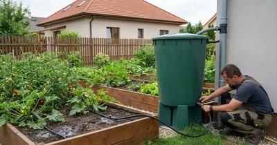 Dešťová voda — využití a nádrže