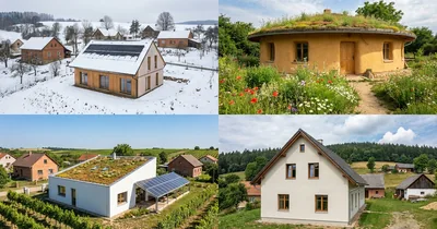 5 inspirativních ekologických domů v ČR