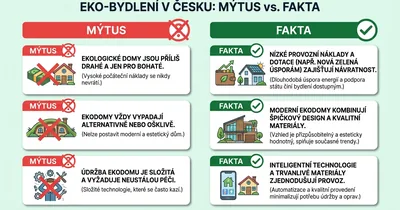 Mýty o ekologickém bydlení — fakta