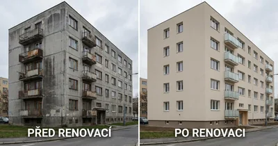 Z třídy G na B — rekonstrukce paneláku